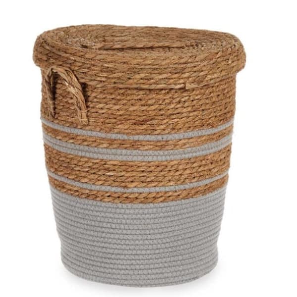 Kurv Gift Decor YY21620J03S1 Brun Grå Tang (4 enheder)
