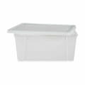 Pikkukuva 3 / 3: Säilytyslaatikko kannella Stefanplast Elegance Valkoinen Muovinen 29 x 17 x 39 cm (6 osaa)