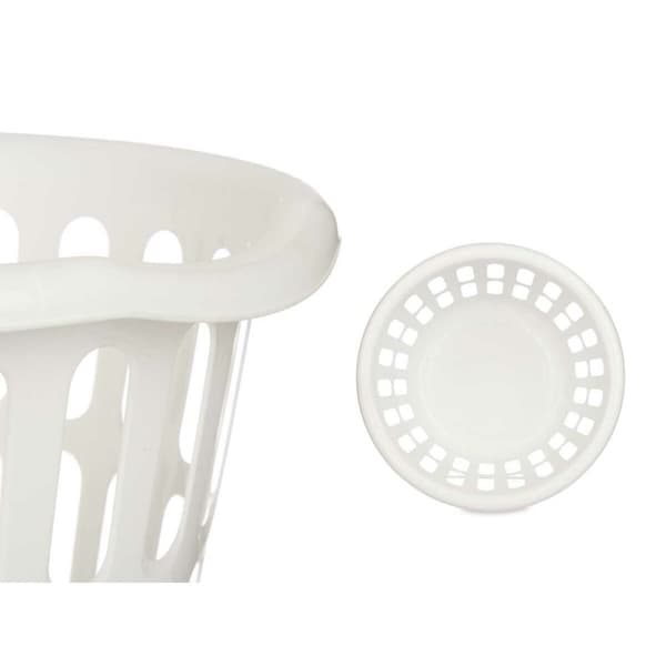 Kurv Kipit 8066-W Hvid polypropylen 27 L 40 x 25 x 40 cm (18 enheder)