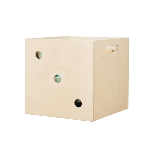 Lackerad DICE förvaringsbox 3