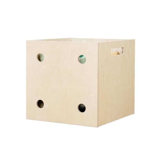 Lackerad DICE förvaringsbox 4