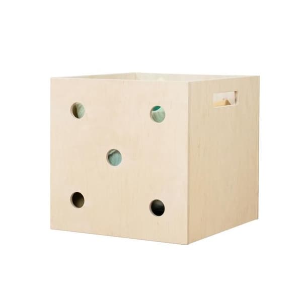 Lackerad DICE förvaringsbox 5