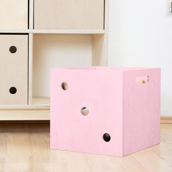 Förvaringslåda DICE rosa 3