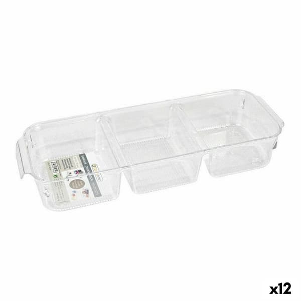 Multifunktionel organizer Confortime polystyren 35 x 13 x 6 cm (12 enheder)