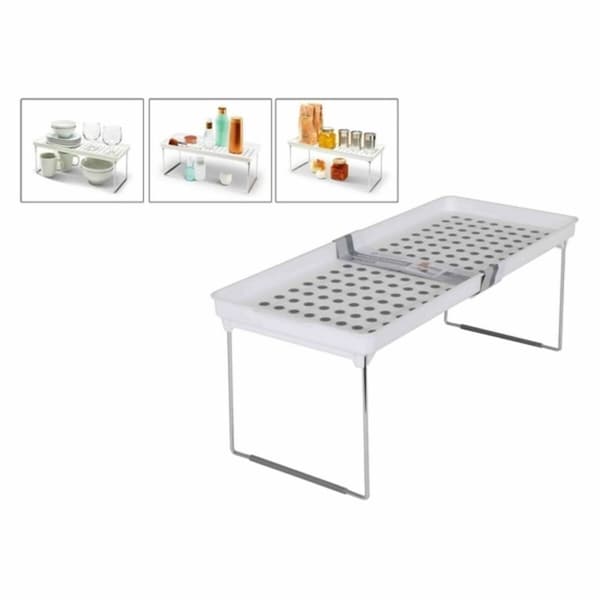 Foldbar hylde Confortime 47,5 x 19,1 x 17,5 cm (12 enheder) (47,5 x 19 cm)
