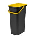 Miniatyrbild 2 av 2: Avfallsbehållare Återvinning Tontarelli Moda Gul 38 L (4 antal)