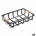 Miniatyrbild 1 av 3: Multifunktionell korg Confortime Svart 36 x 24,3 x 8 cm (6 antal)
