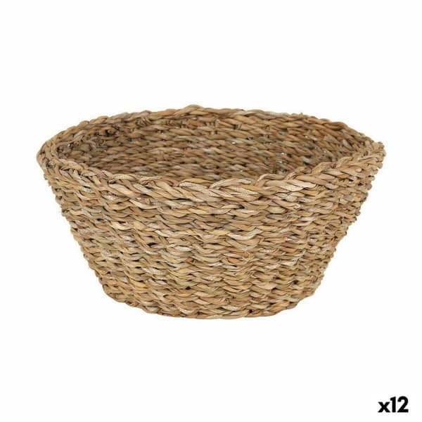 Monikäyttöinen kori Privilege Ruskea korihuonekalut 26 x 26 x 11 cm (12 osaa)