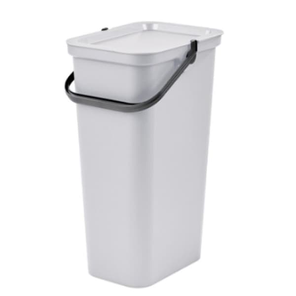 Kierrätysastia Tontarelli Moda Valkoinen 38 L (4 osaa)