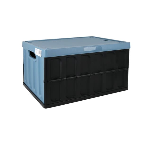 Foldeboks Tontarelli Plastik 62 L Blå Sort Bræt 59,5 x 39 x 31,5 cm (6 enheder)