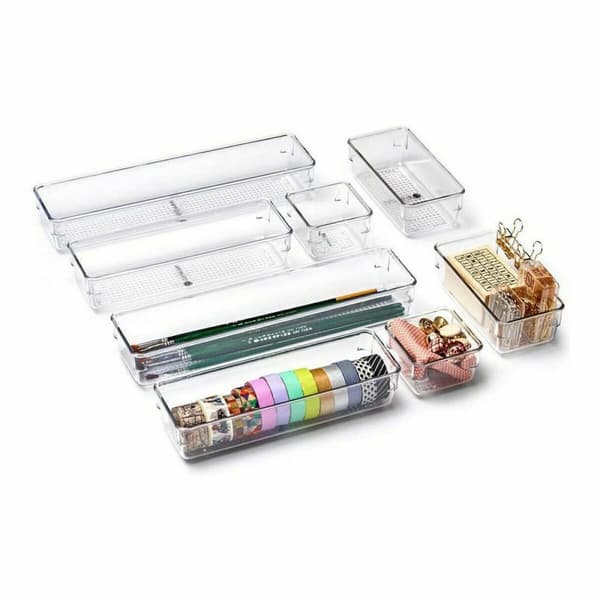 Skuffeopdeler Confortime polystyren 32,5 x 8 x 6 cm (24 enheder)