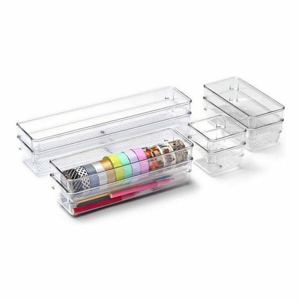 Skuffeopdeler Confortime polystyren 32,5 x 8 x 6 cm (24 enheder)