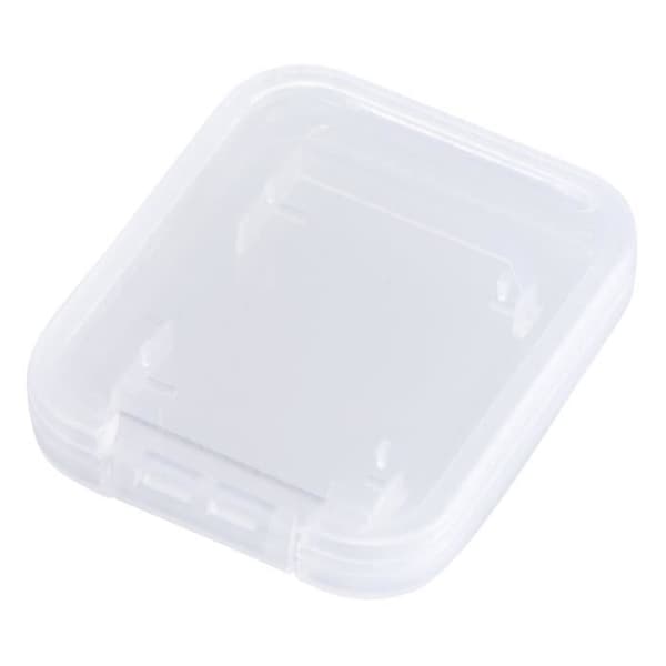 Minneskortlåda - HAMA - SD Slim Box - Transparent - Vit - Ultratunn