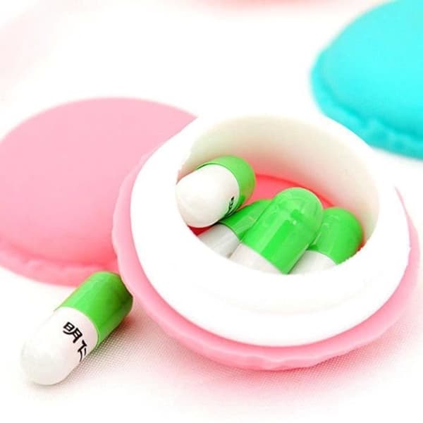 Organisatör för förvaring - Ej specificerat - Mini macarons - Plast - 4,5 x 2 cm - Blandat