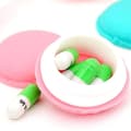 Miniatyrbild 4 av 4: Organisatör för förvaring - Ej specificerat - Mini macarons - Plast - 4,5 x 2 cm - Blandat