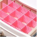 Miniatyrbild 3 av 4: Drawer Organizer - Ej specificerat - 8st - Rosa - Flexibel - Hållbar