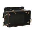 Pikkukuva 3 / 6: Säilytyslaatikot Home ESPRIT Musta Kuusi 38 x 24 x 20 cm 3 Kappaletta