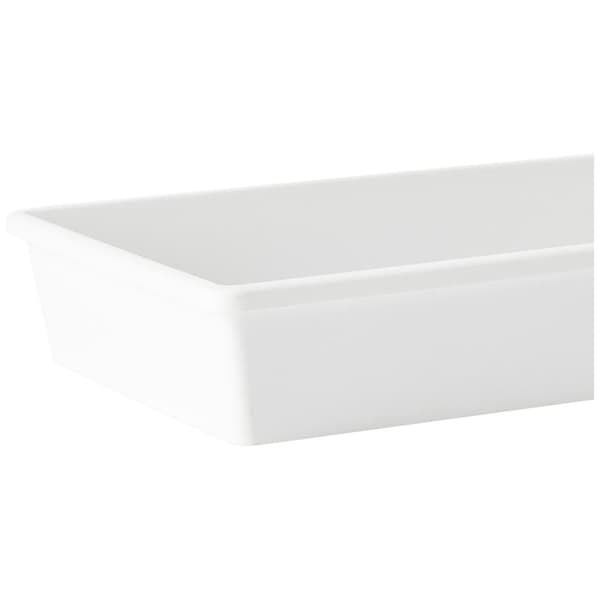 Lådförvaring Mondex Space System polypropen 15 x 38 x 5 cm Vit