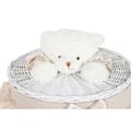Miniatyrbild 3 av 4: Tvättkorg Home ESPRIT Vit Beige vide Shabby Chic 45 x 45 x 68 cm 4 Delar