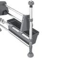 Miniatyrbillede 8 af 9: vidaXL justerbart køkkenstativ aluminium -  Opbevaringsbeholdere