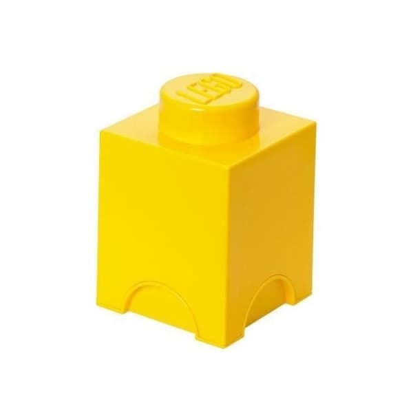 LEGO Förvaringskloss - 40011732 - Stapelbar - Gul