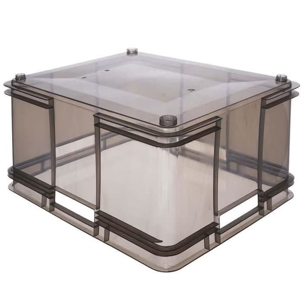 Förvaringslåda - KEEEPER - Euro-Box XXL BRUNO - 54L - Transparent Grå