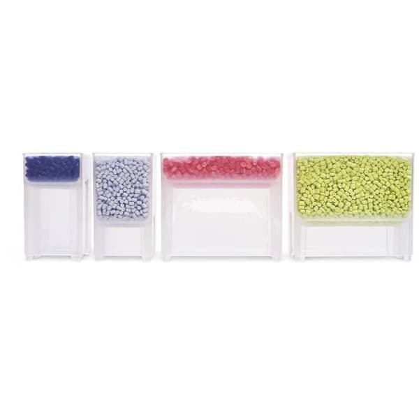 Förvaringsboxinsats - RAACO - 80 CA8-1/27 - Vit - Polypropen - 79 x 69 x 55 mm