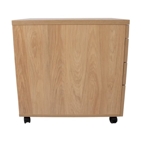 Laatikosto ERGO 4 laatikolla, lukittava, renkailla, beige