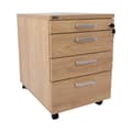 Pikkukuva 1 / 7: Laatikosto ERGO 4 laatikolla, lukittava, renkailla, beige