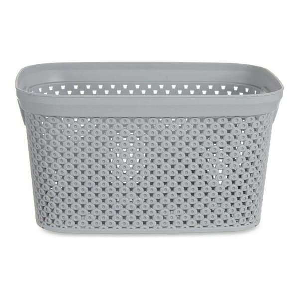 Korg Kipit Grå Plast 3 L 16,5 x 12,5 x 23 cm