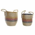 Pikkukuva 1 / 2: Korisetti DKD Home Decor Oranssi Vihreä Meriruoho (35 x 22 x 46 cm) (2 pcs)