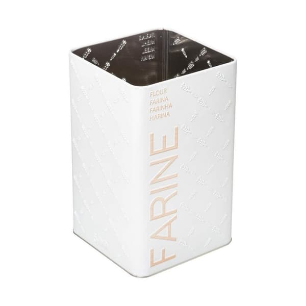 Monikäyttöinen laatikko Nature Scandi Metalli Valkoinen 1 Kg