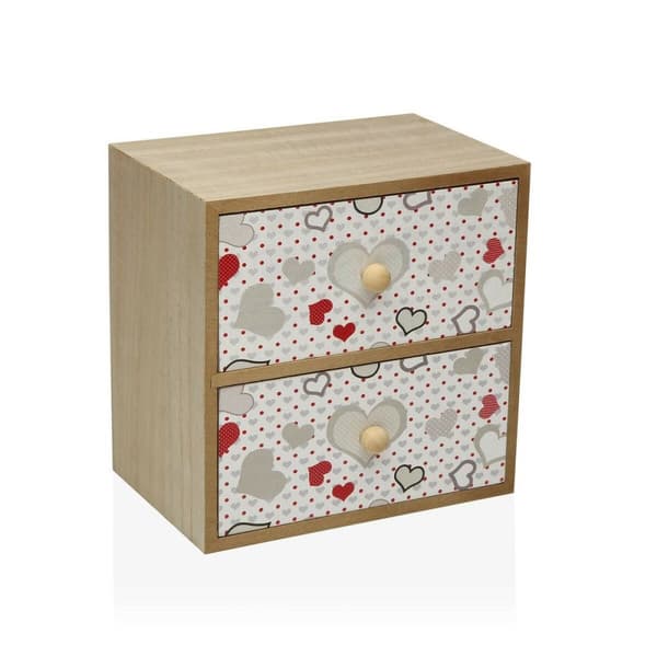 Smyckeskrin Versa Hjärtan (12 x 16 x 16 cm)