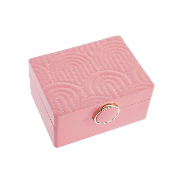 Smyckeskrin DKD Home Decor Rosa Trä MDF 23 x 17 x 10 cm