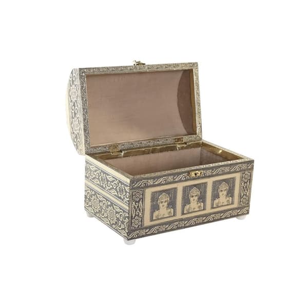 Korurasia DKD Home Decor 25 x 15,5 x 18 cm Samppanja Beige Puu Alumiini