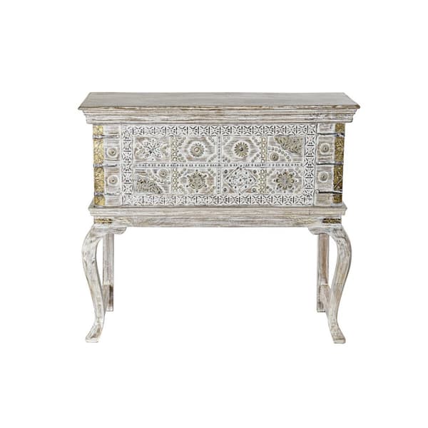 Kiste DKD Home Decor Kobber Mangotræ Stå 90 x 40 x 80 cm