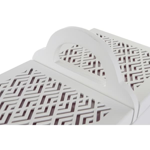 Smyckeskrin DKD Home Decor 16 x 17 x 28 cm Vit Ljusrosa Trä MDF