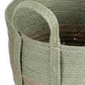 Miniatyrbillede 5 af 9: Set med kurve 42 x 42 x 48 cm Mint Naturlig fiber (3 Dele)