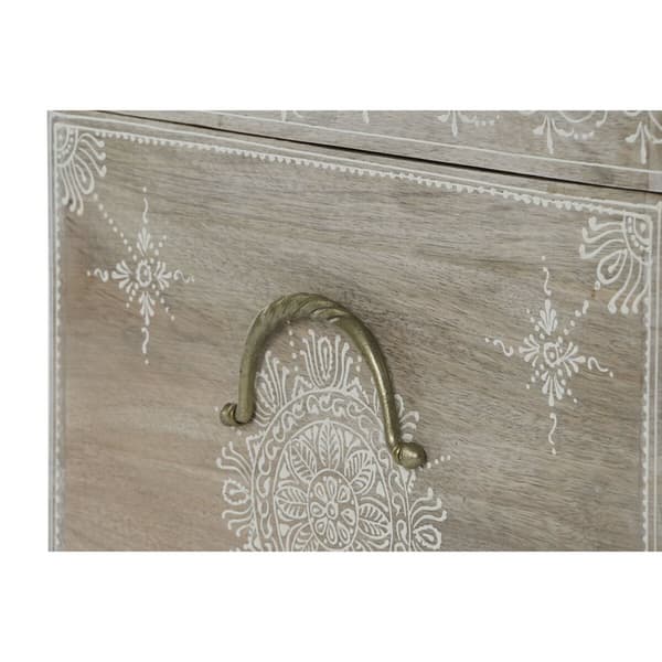 Kiste DKD Home Decor Mangotræ Træ MDF 78 x 43 x 45 cm