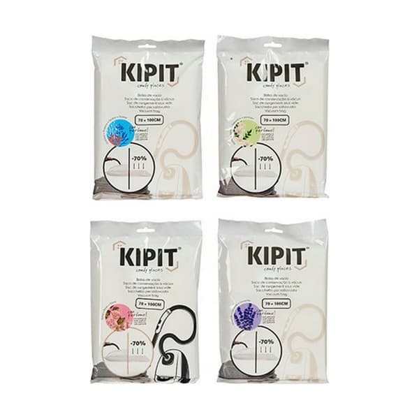 Vakuumpåsar Kipit 54210 Transparent Plast 70 x 100 cm (12 antal)