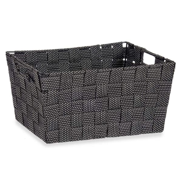Multifunktionell korg Kipit A3-6883 Svart Tyg 30 x 14 x 20 cm 20 x 14 x 30 cm (18 antal)