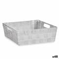 Miniatyrbild 1 av 4: Multifunktionell korg Kipit A3-693109 Vit Tyg 3 L 23 x 8 x 27 cm 27 x 8 x 23 cm (48 antal)