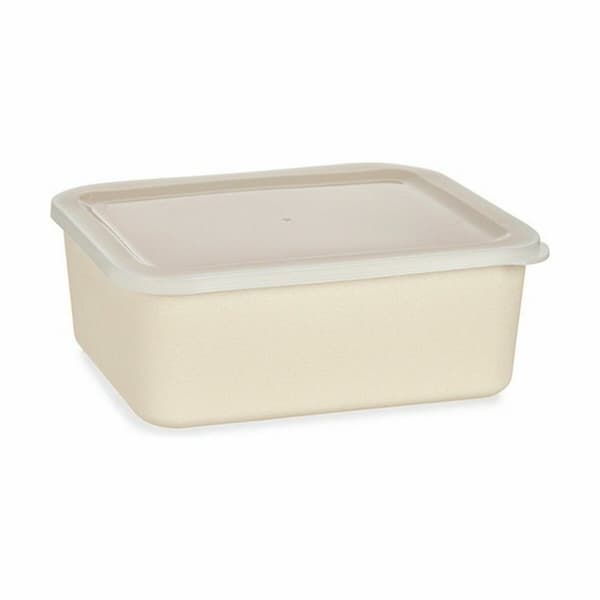 Förvaringslåda med lock Gul 17 x 8 x 23,5 cm (6 antal)