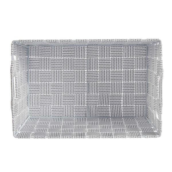 Multibrug kurv Kipit A3-6883 Hvid Klæde 30,4 x 14 x 20 cm (18 enheder)