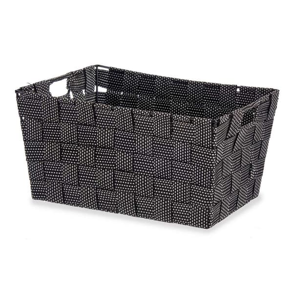 Multibrug kurv Kipit A3-6883 Sort Klæde 30 x 14 x 20 cm 20 x 14 x 30 cm (18 enheder)