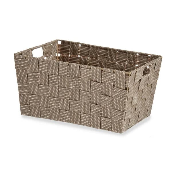 Multibrug kurv Kipit A3-6883 Brun Klæde 5 L 30,4 x 14 x 20 cm (18 enheder)