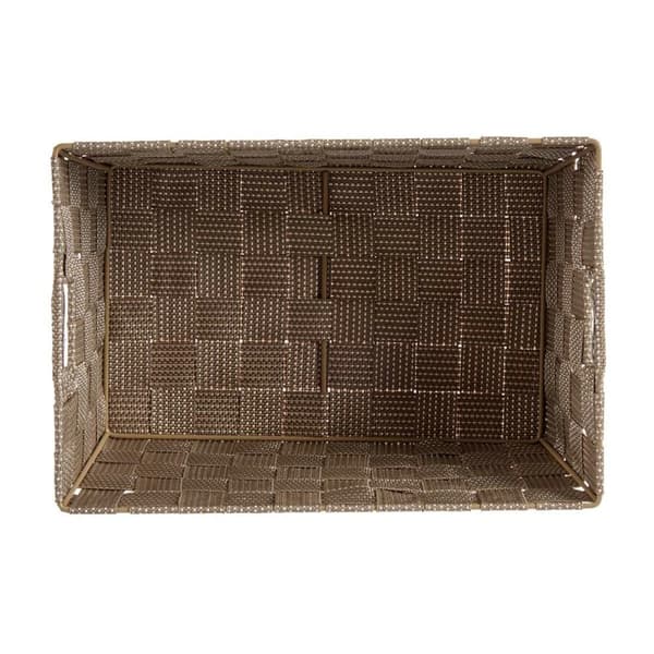 Multibrug kurv Kipit A3-6883 Brun Klæde 5 L 30,4 x 14 x 20 cm (18 enheder)