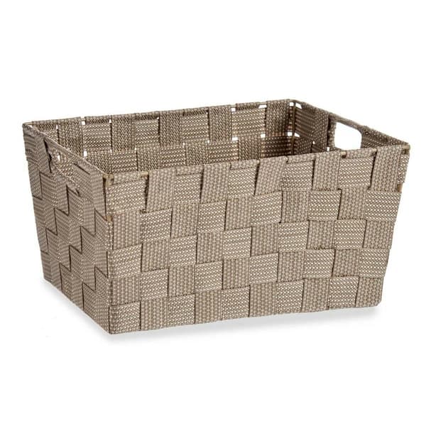 Multibrug kurv Kipit A3-6883 Brun Klæde 5 L 30,4 x 14 x 20 cm (18 enheder)