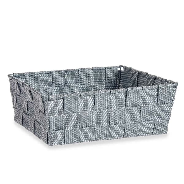 Multibrug kurv Kipit A3-6930A9 Grå Klæde 2,4 L 20 x 8 x 24 cm (24 enheder)