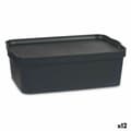 Pikkukuva 1 / 3: Säilytyslaatikko kannella Kipit TP595-1 Antrasiitinharmaa Muovinen 14 L 29,5 x 14,3 x 45 cm (12 osaa)